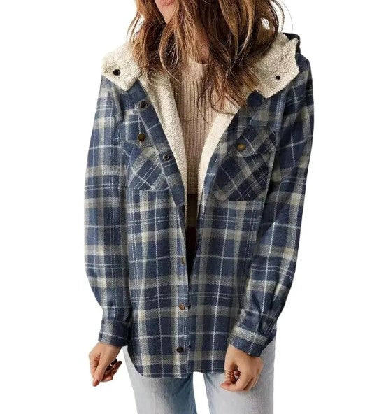 Veste Doublée en Polaire Épaisse
