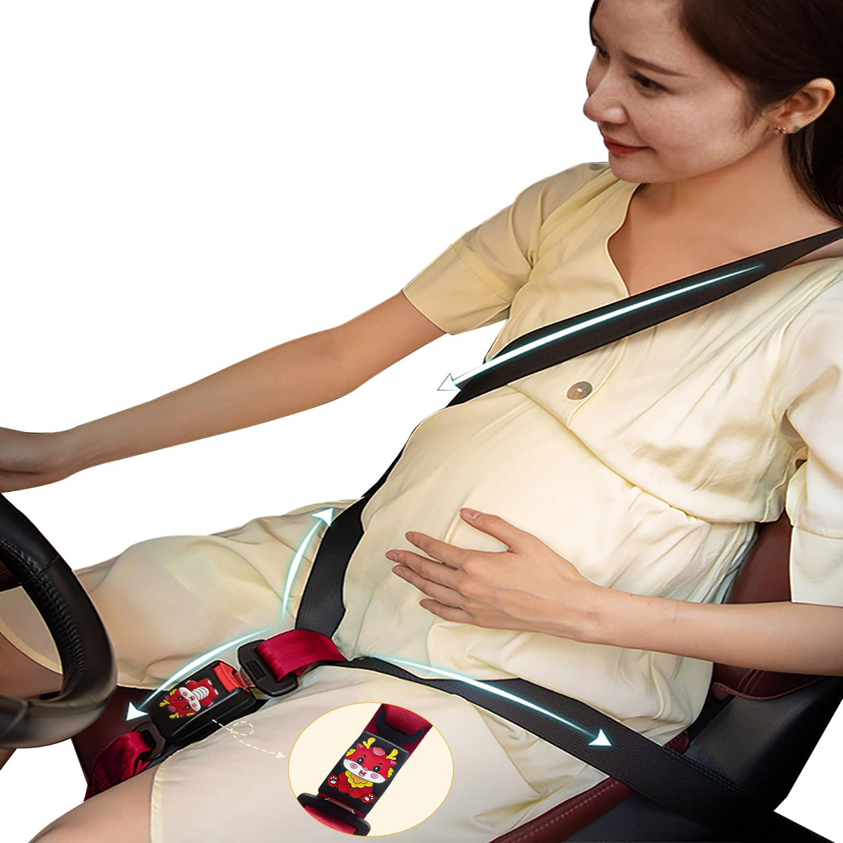 Ceinture de grossesse pour siège d&
