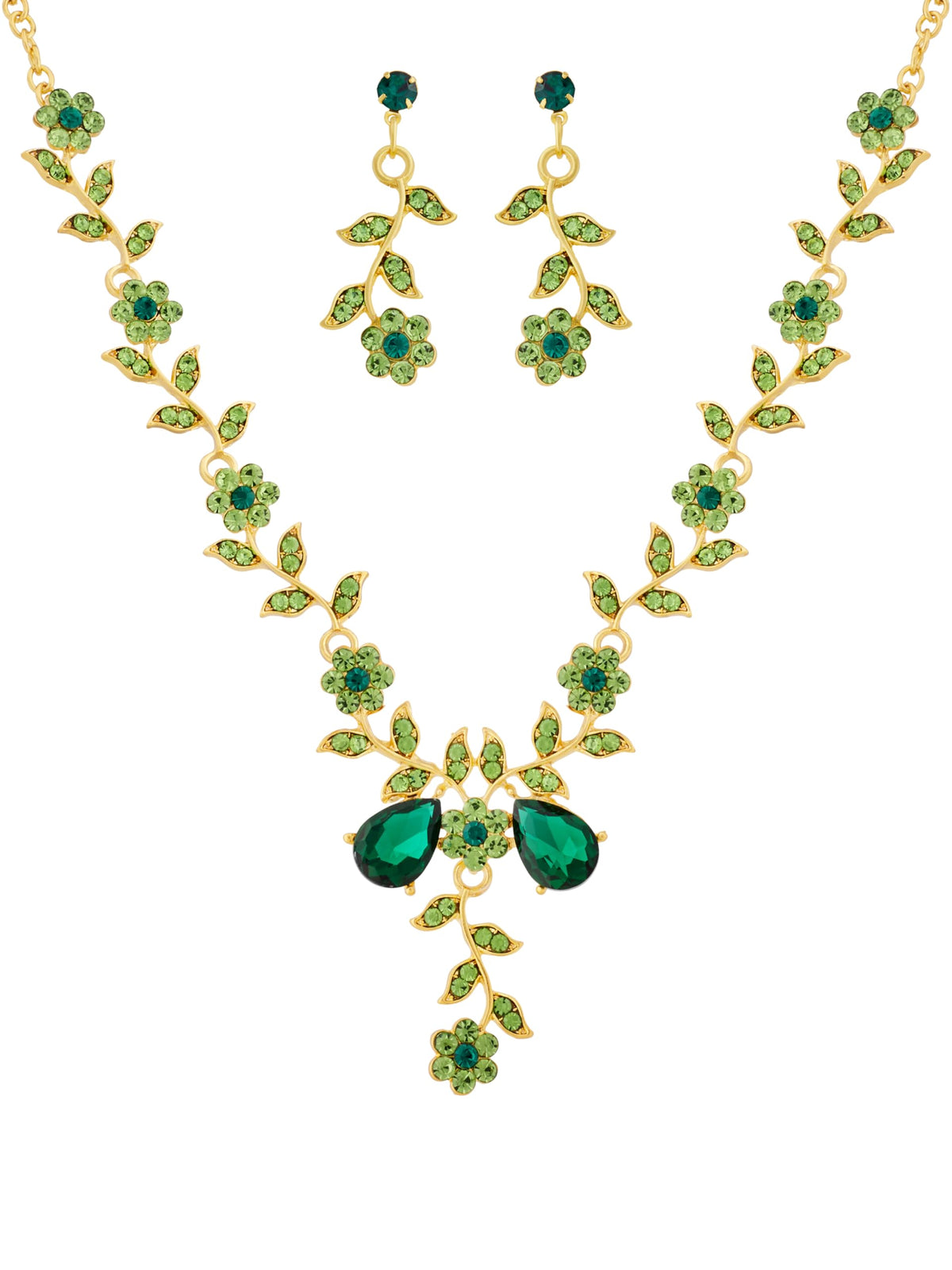 Parure collier et boucles d&
