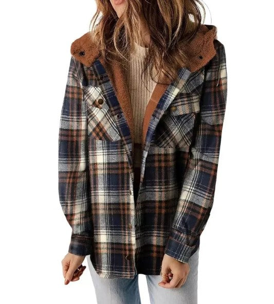 Veste Doublée en Polaire Épaisse