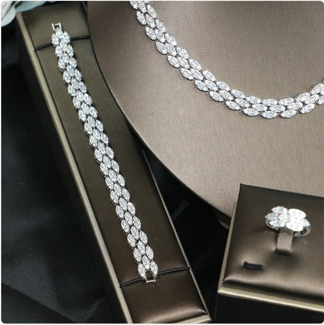 Parure de Bijoux de Mariage