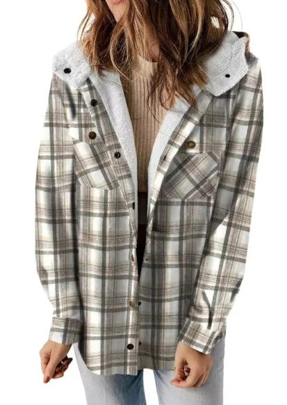 Veste Doublée en Polaire Épaisse
