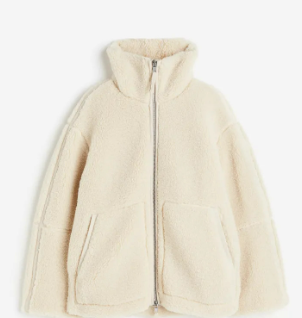 Veste en Polaire Duveteuse Comfy Teddy (Article Unique)