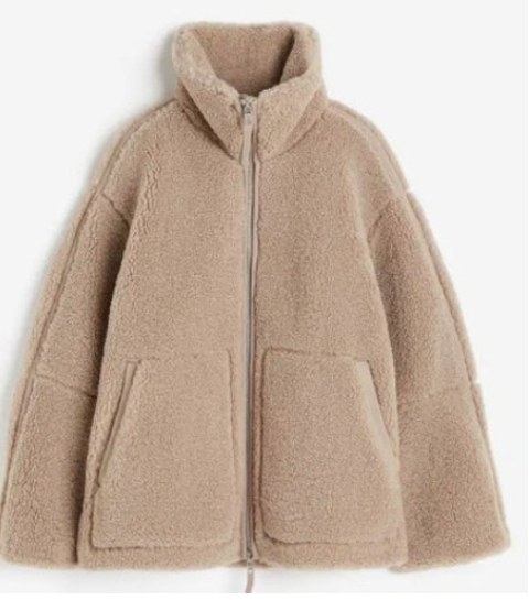 Veste en Polaire Duveteuse Comfy Teddy (Article Unique)