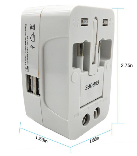Adaptateur de Voyage Universel Multifonction