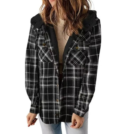 Veste Doublée en Polaire Épaisse