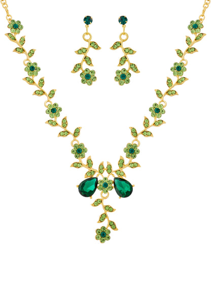 Parure collier et boucles d&