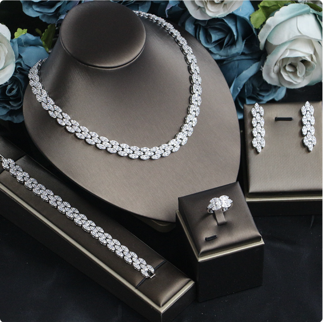Parure de Bijoux de Mariage