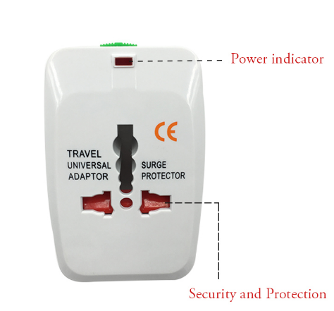 Adaptateur de Voyage Universel Multifonction