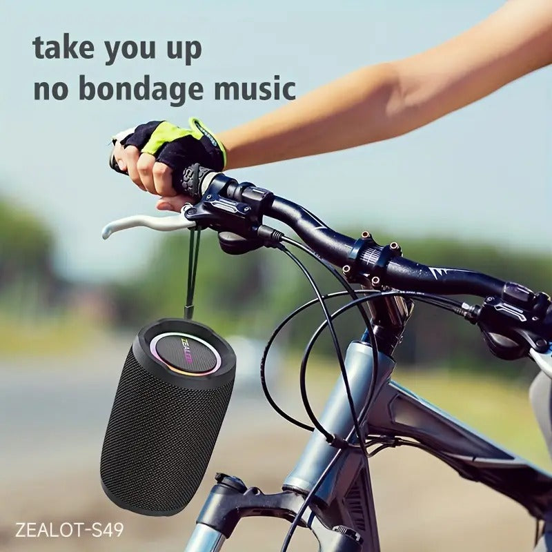 Enceinte Bluetooth portable étanche avec basses puissantes