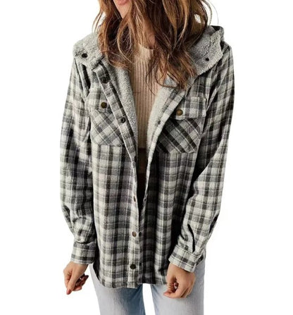 Veste Doublée en Polaire Épaisse