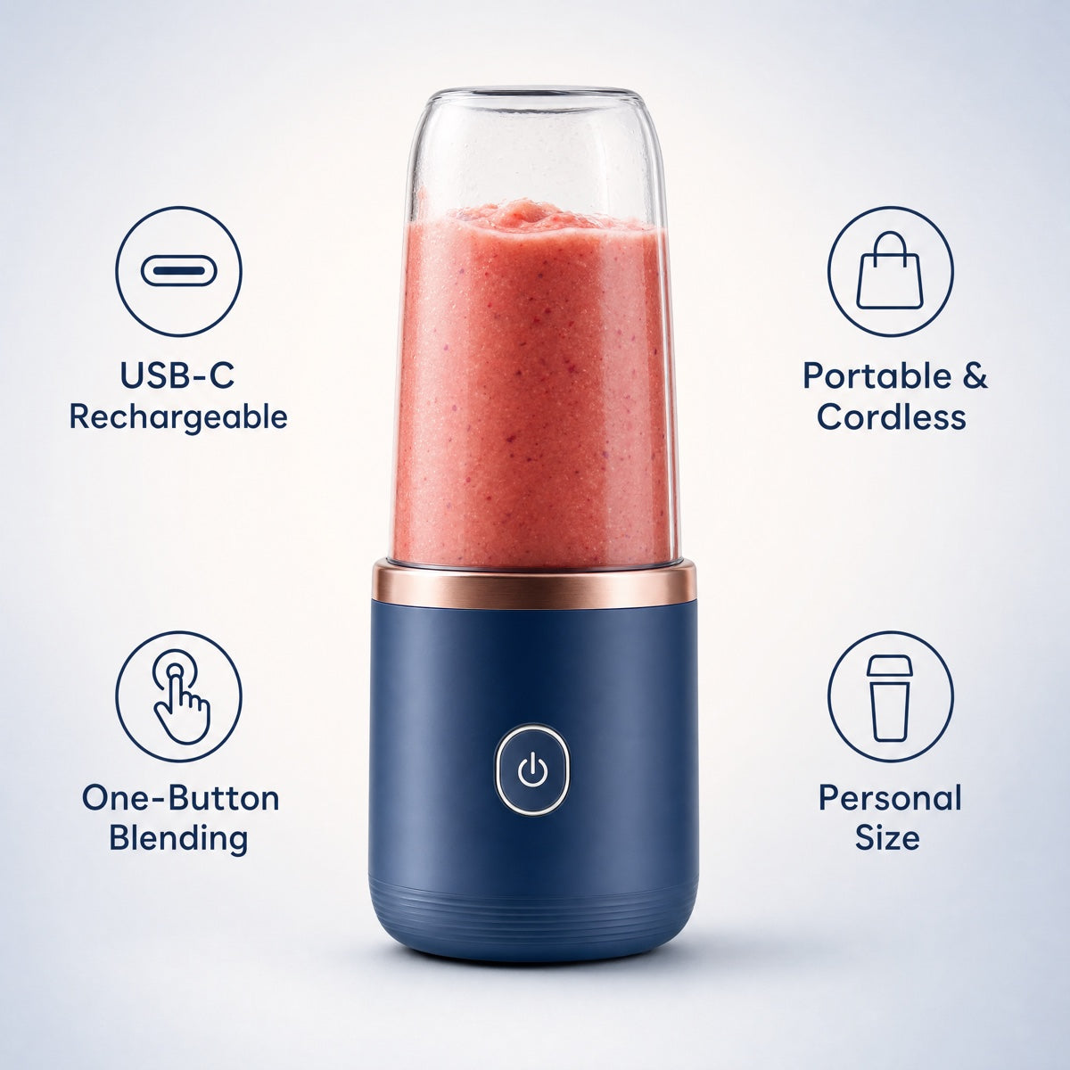 Blender Portable 6 Lames