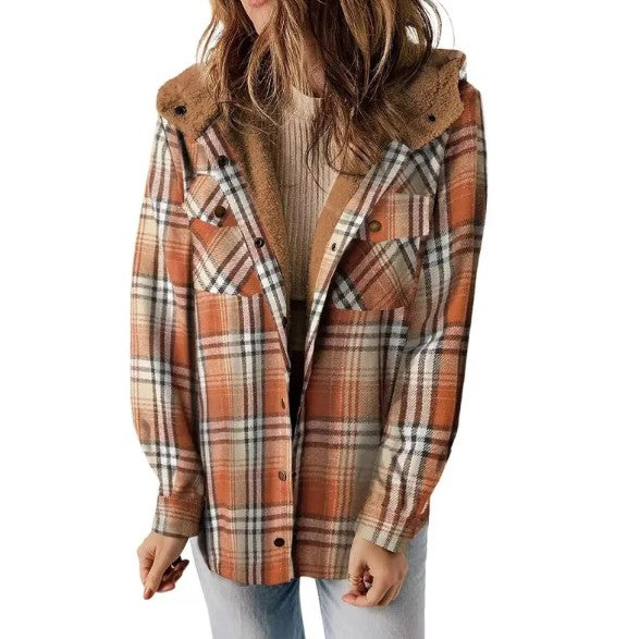 Veste Doublée en Polaire Épaisse