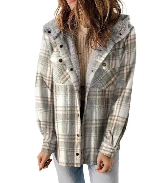 Veste Doublée en Polaire Épaisse