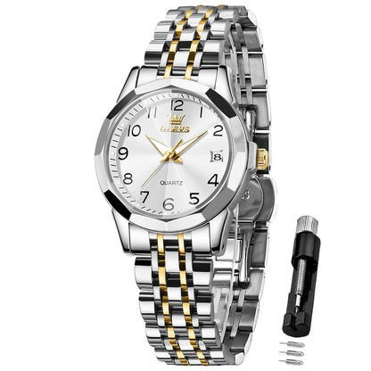 Montre argentée OLEVS pour femme