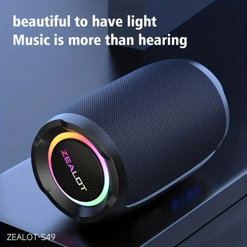 Enceinte Bluetooth portable étanche avec basses puissantes