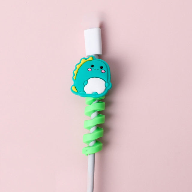 Protège-câble USB en spirale – Motifs animaux